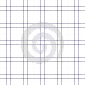Vector seamless pattern paper exercise book in a cell. Texture notebook sheet.