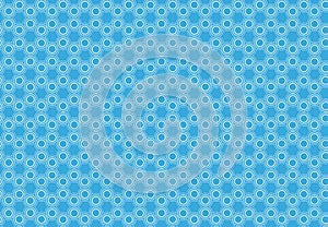 Vector seamless pattern with polygons. Linear geometric texture. Hexagonal abstract background. Polygonal grid with