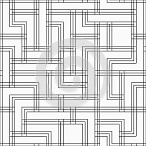 Vector seamless pattern with rectangle elements. Geometric tiles seamless pattern