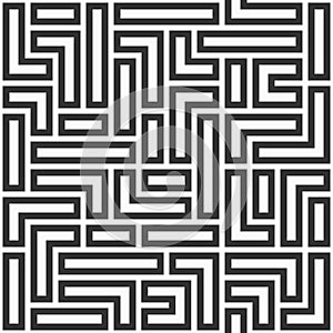 Vector seamless pattern with rectangle elements. Geometric tiles seamless pattern