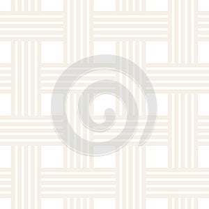 Vector seamless off-white subtle pattern. Modern stylish abstract texture. Repeating geometric tiles