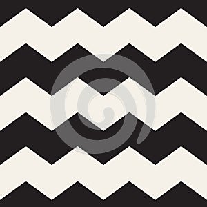 Vector seamless pattern. Repeating geometric elements. Stylish monochrome background design.