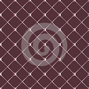 Vector seamless pattern. Repeating geometric tiles with 3d rhombus.