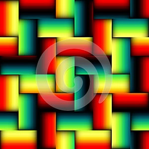 Vector seamless pattern. Repeating geometrical regular pattern. Vector illustration.