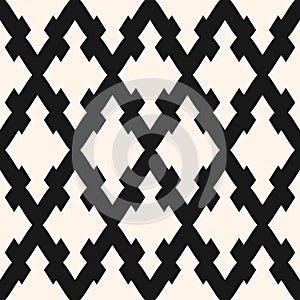 Vector seamless pattern with rhombuses, diagonal lattice, mesh