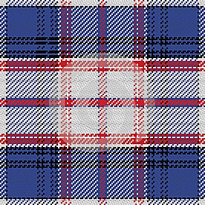 Vector seamless pattern Scottish tartan State of Florida