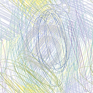 Vector seamless pattern - set of intersecting color chaotic line