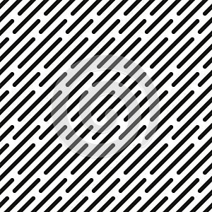 Vector seamless pattern. Stylish texture with diagonal stitches. Modern background from bold dotted line. Can be used as swatch