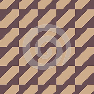 Vector seamless pattern texture background with geometric shapes, colored, brown colors