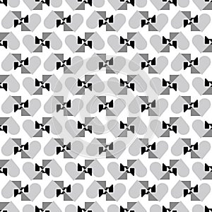 Vector seamless pattern texture background with geometric shapes in grey, white, black colors