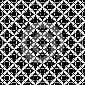 Vector seamless pattern, texture with bobbines