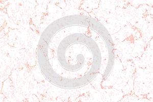 Vector seamless pattern. White marble texture with rose gold. Holiday background. Trendy template for design.