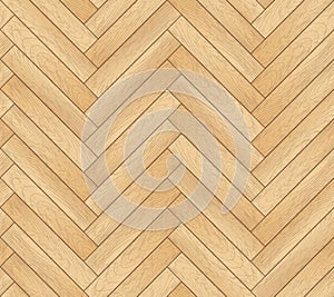 Vector seamless pattern with wooden zigzag planks. Old wood herringbone parquet floor background