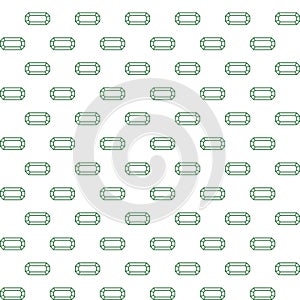 Vector seamless simple pattern of emerald