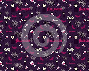 Domppattern : Spooky Halloween Party Pattern photo