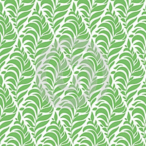 Vector Seamless Spring Pattern