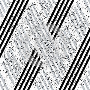 3480 Vector seamless texture with black and silver gray bands, modern stylish image.