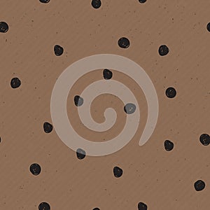 Vector seamless texture of craft paper background