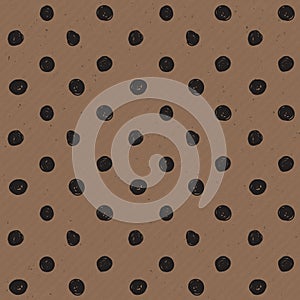 Vector seamless texture of craft paper background