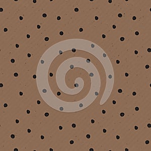 Vector seamless texture of craft paper background