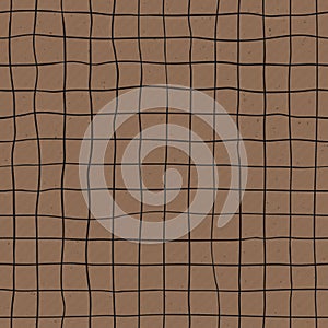 Vector seamless texture of craft paper background