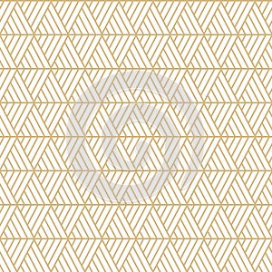 Vector seamless triangles pattern maori, ethnic, japan style. Modern style texture.