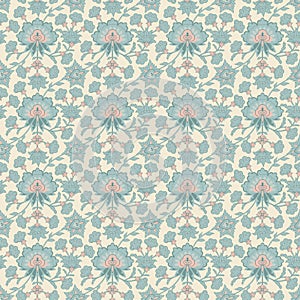 Vector seamless wallpaper pattern