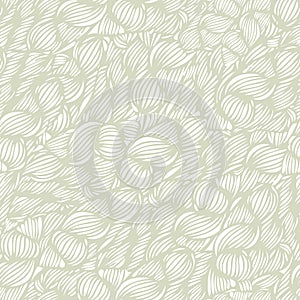 Vector seamless wave doodle hand drawn pattern. Can be used for