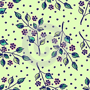 Vector seamlesss pattern, graphic illustration