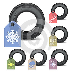 Vector Season Tire Sale