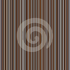 Vector seersucker dense striped seamless pattern background. Ochre black white random vertical pinstripe repeat backdrop