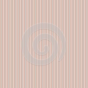 Vector seersucker pink striped seamless pattern background. Classic preppy shirting vertical stripe repeat backdrop