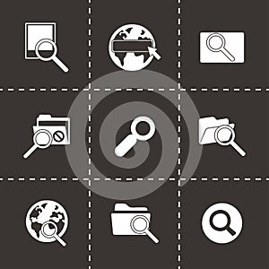 Vector seo icon set
