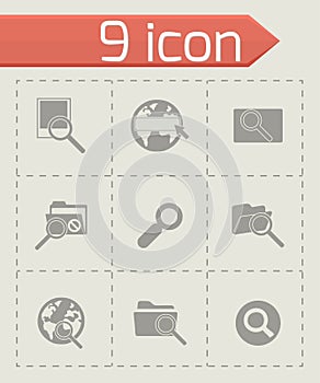 Vector seo icon set