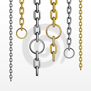 Vector Set of Chains photo