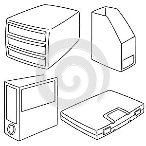 Vector set of document storage