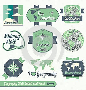 Vector Set: Geography Class Labels