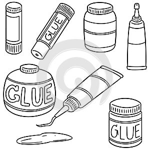 Vector set of glue