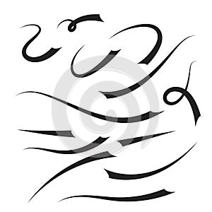 Vector set underline.