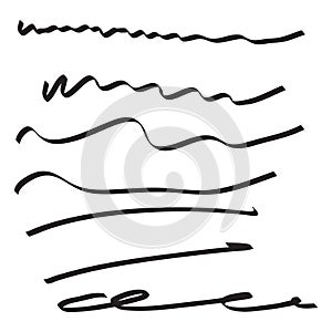 Vector set of hand drawn.