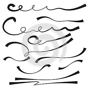 Vector set of hand drawn.