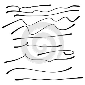 Vector set of hand drawn.