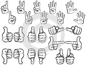 Vector Set: Hands