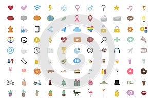 Vector set of illustrated people