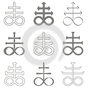 Vector set with Leviathan Cross