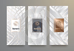 Vector set packaging templates