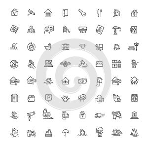 Vector Set of Real Estate Related