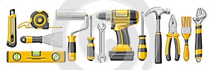 Vector set of Repair Tools