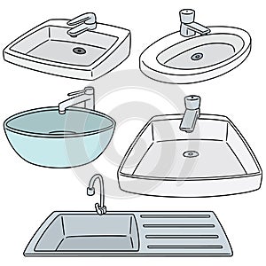 Vector set of sink