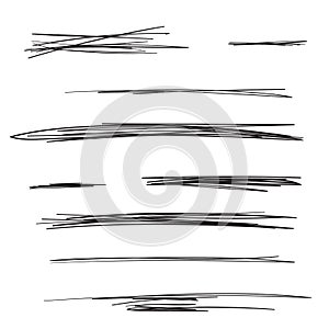 Vector set underline.